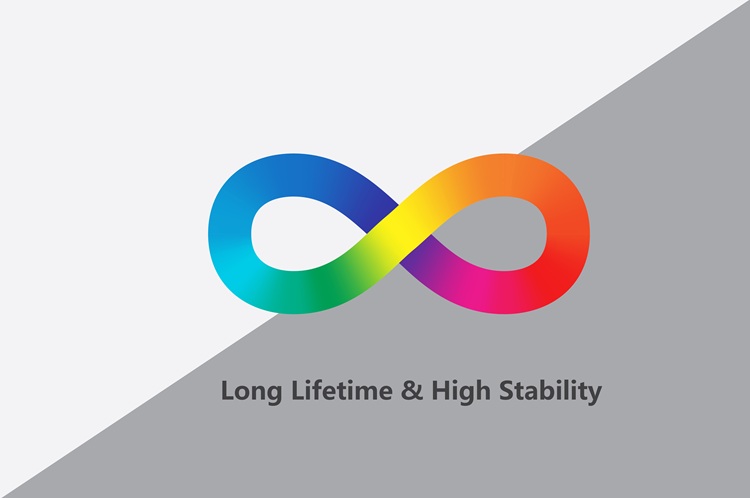 Instant stable and long lifetime